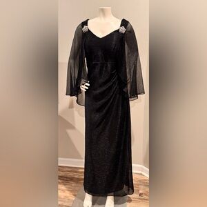 Elegant Black Evening Gown